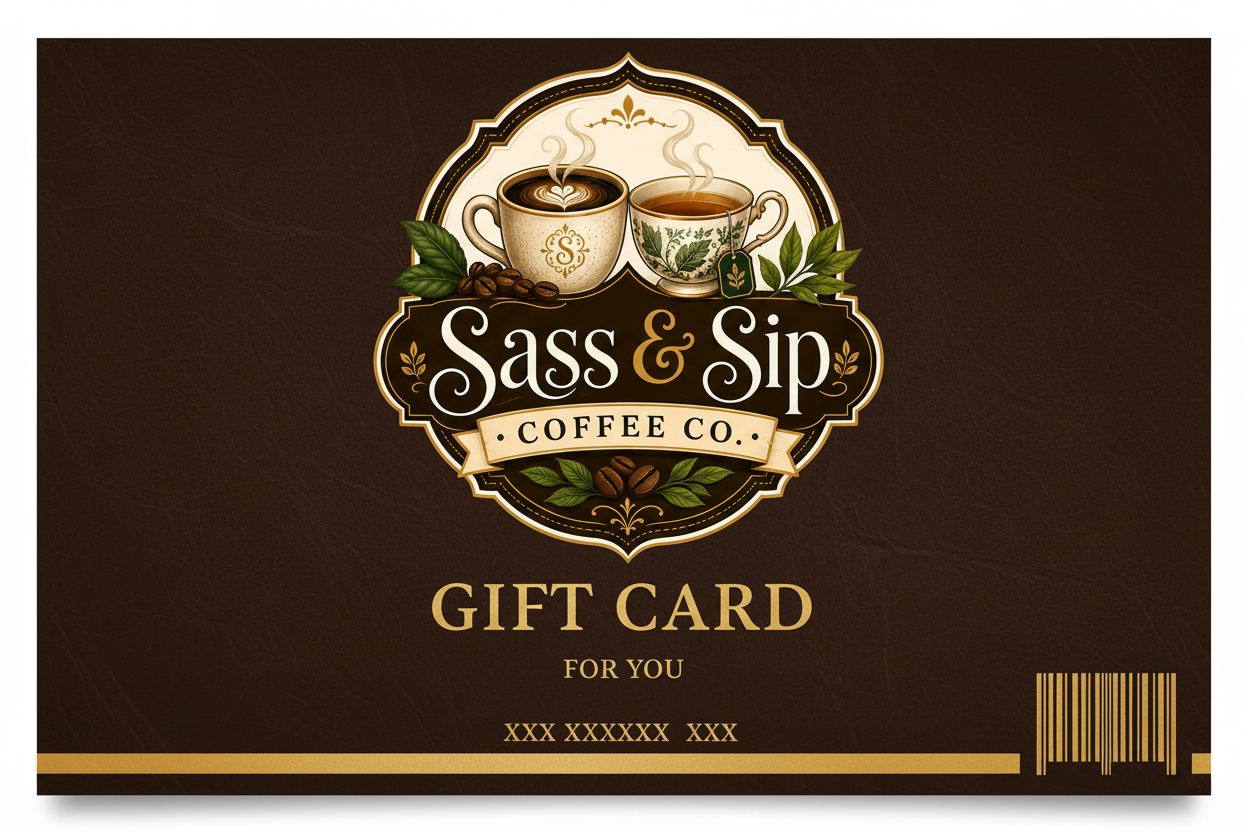 Sass & Sip Coffee Co. Gift Card