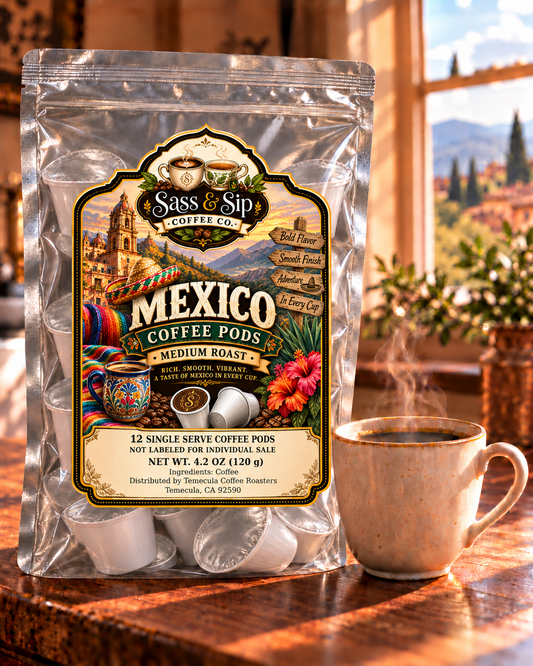 Mexico Single-Origin Coffee Pods — 12 Pack