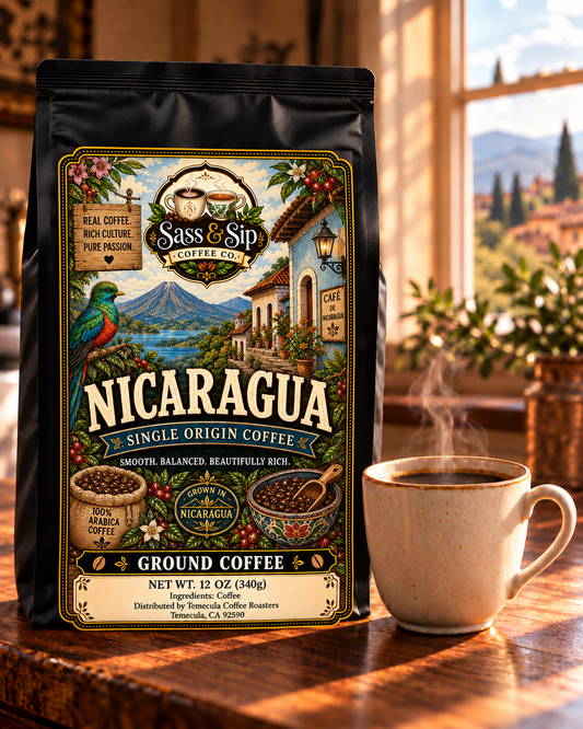 Nicaragua Single-Origin Coffee — Medium Roast