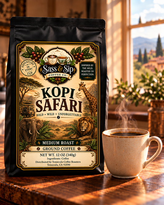 Kopi Safari Coffee — Post-Roast Blend