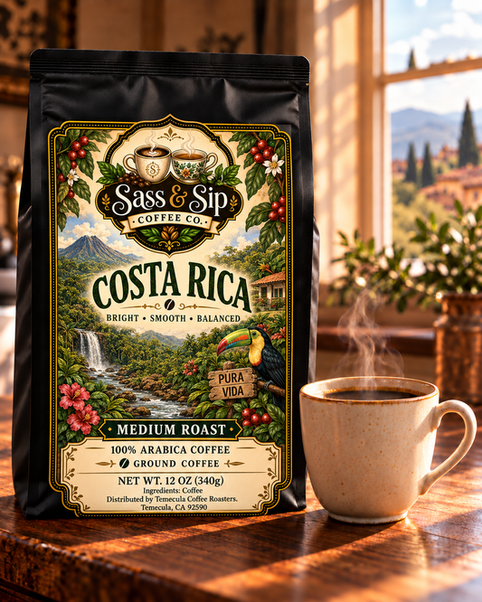 Costa Rica Single-Origin Coffee — Medium Roast