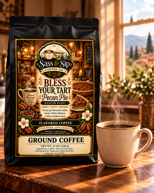 Bless Your Tart Pecan Pie Flavored Coffee