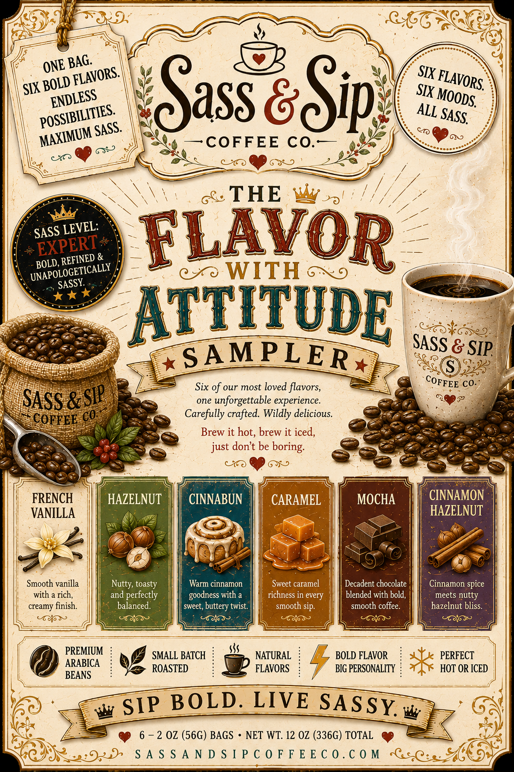 The Flavor With Attitude Sampler
