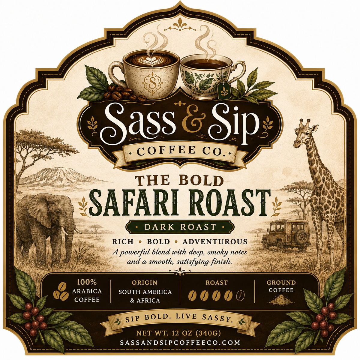 The Bold Safari Roast