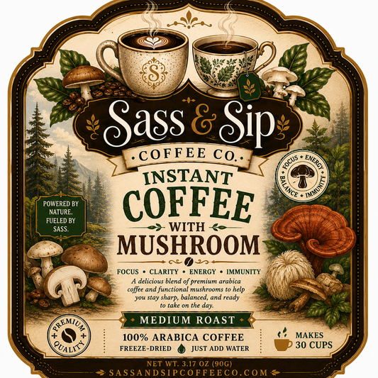 Instant Coffee with Mushroom