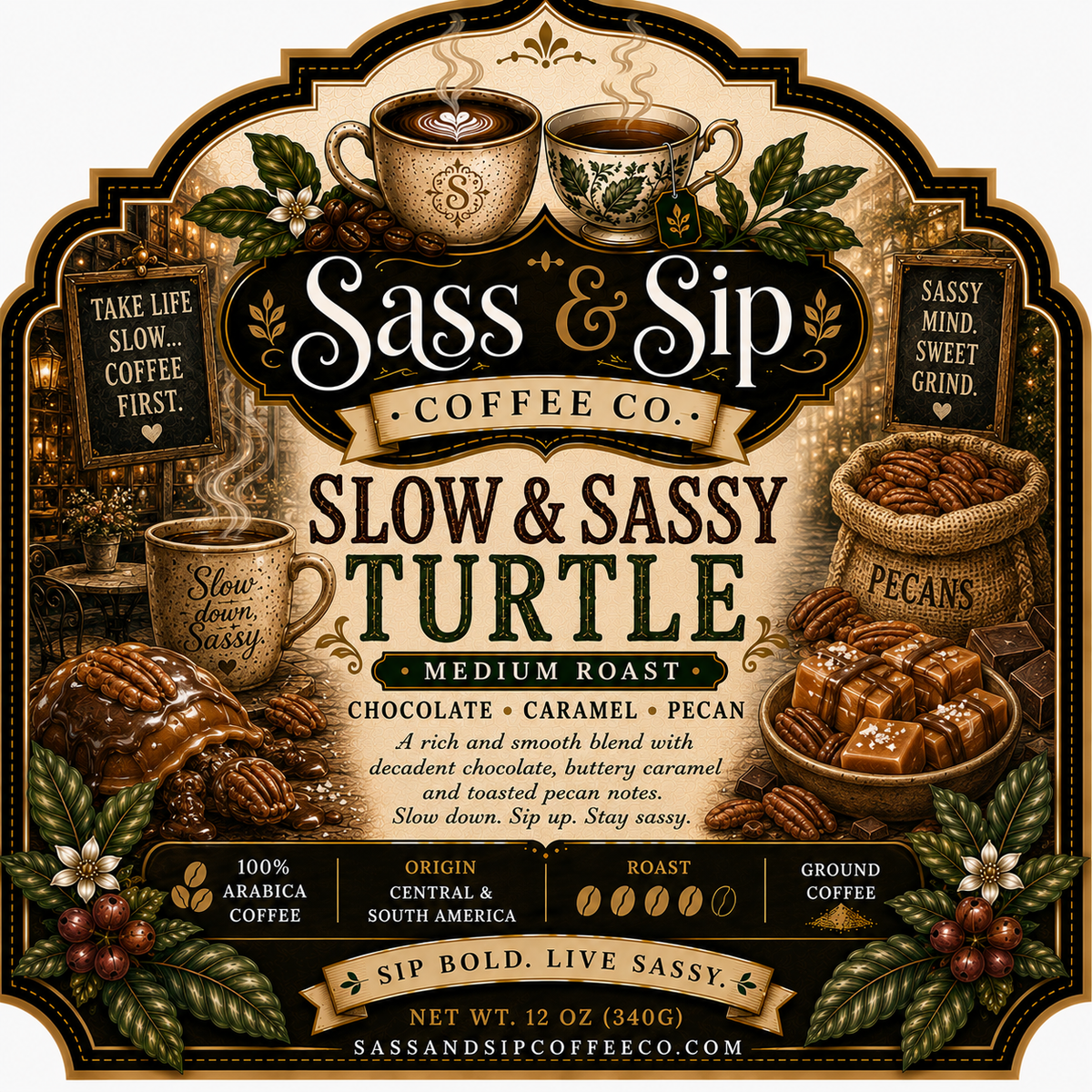 Slow & Sassy Turtle