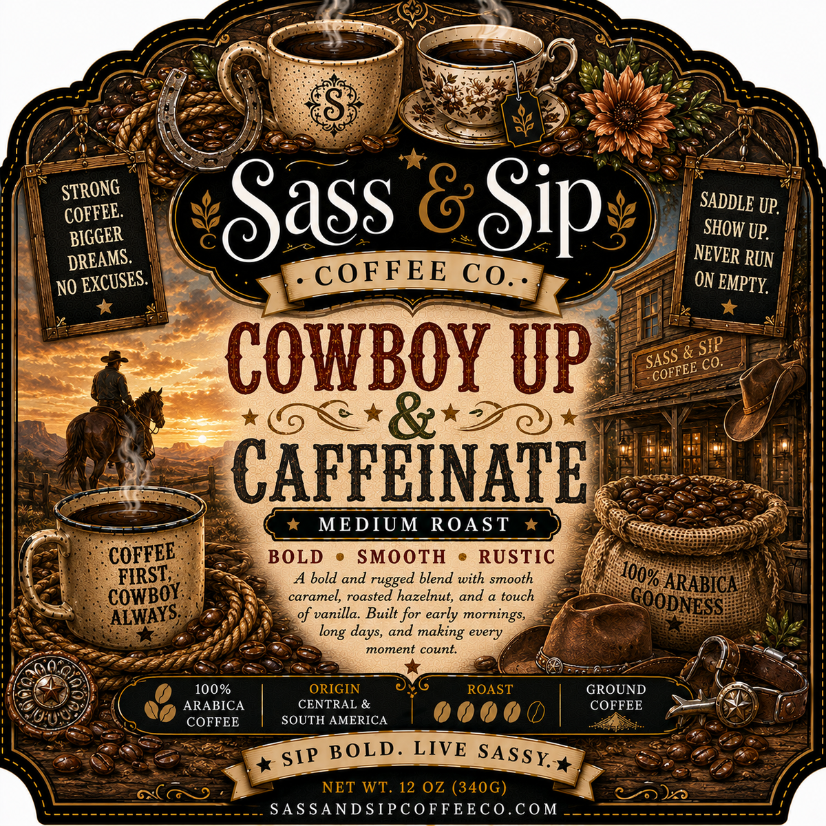 Cowboy Up & Caffeinate