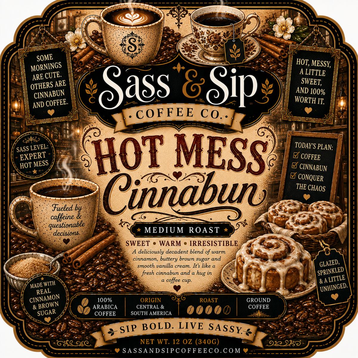 Hot Mess Cinnabun