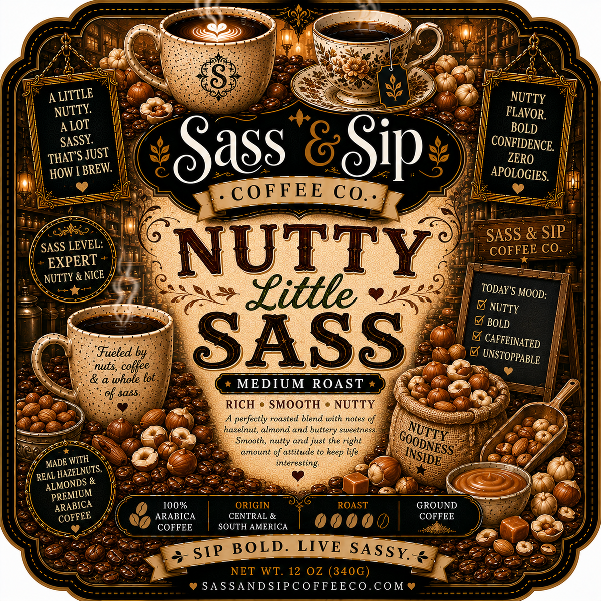 Nutty Little Sass