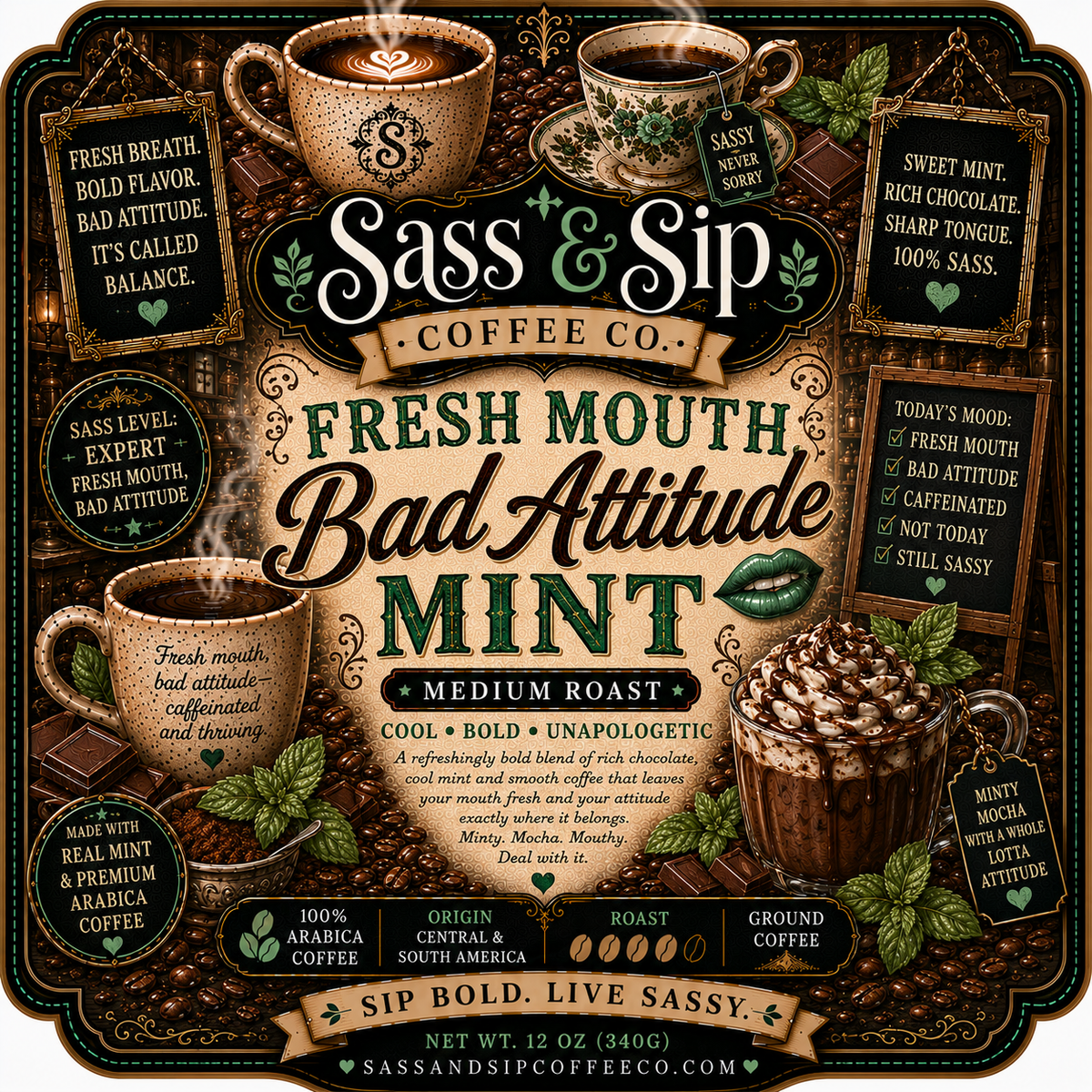 Fresh Mouth, Bad Attitude Mint