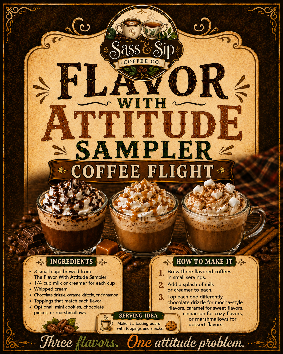The Flavor With Attitude Sampler