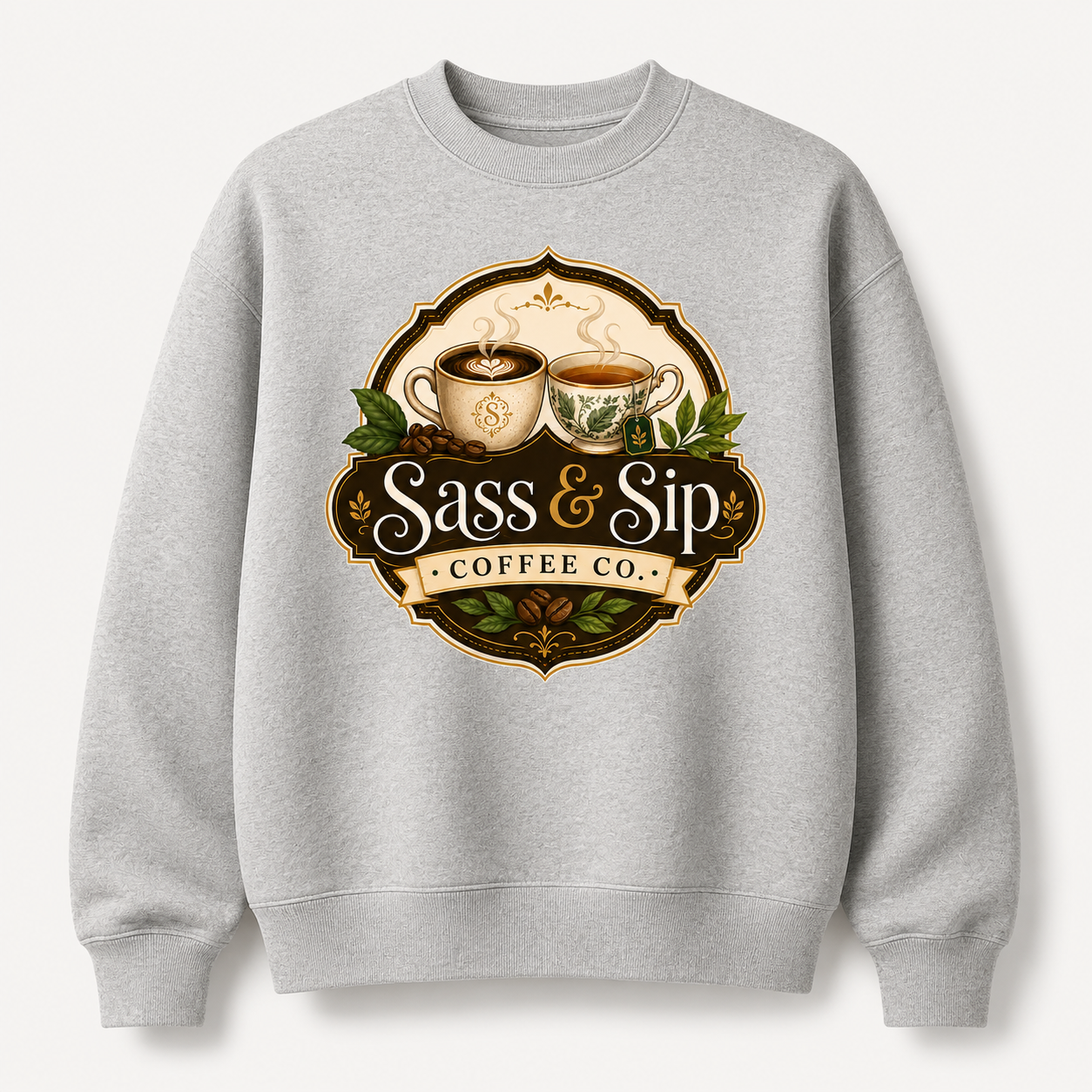 Oversized heavyweight sweatshirt