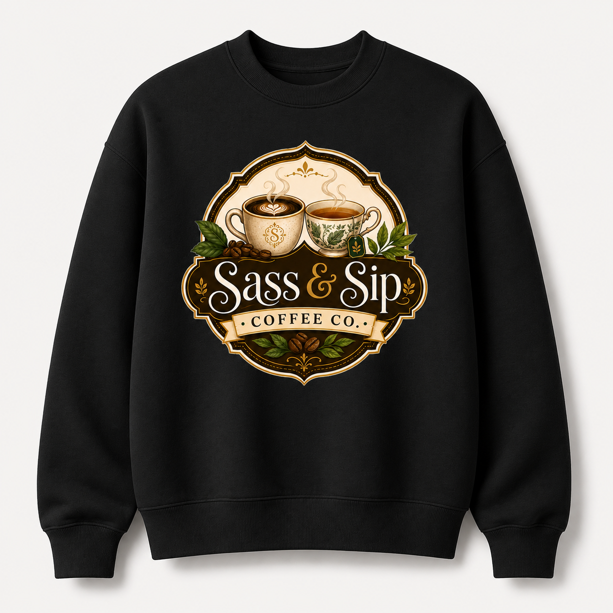 Oversized heavyweight sweatshirt