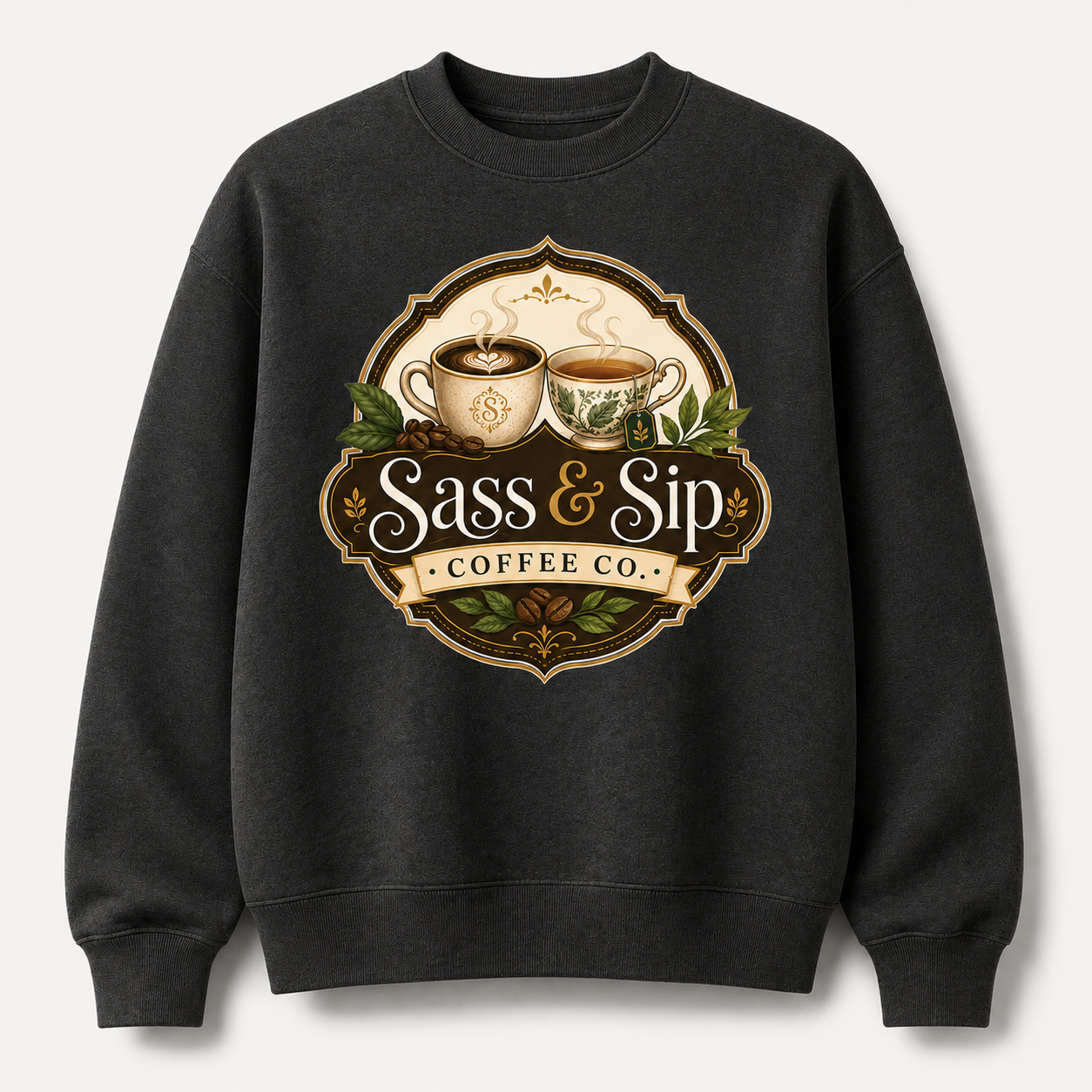 Oversized heavyweight sweatshirt