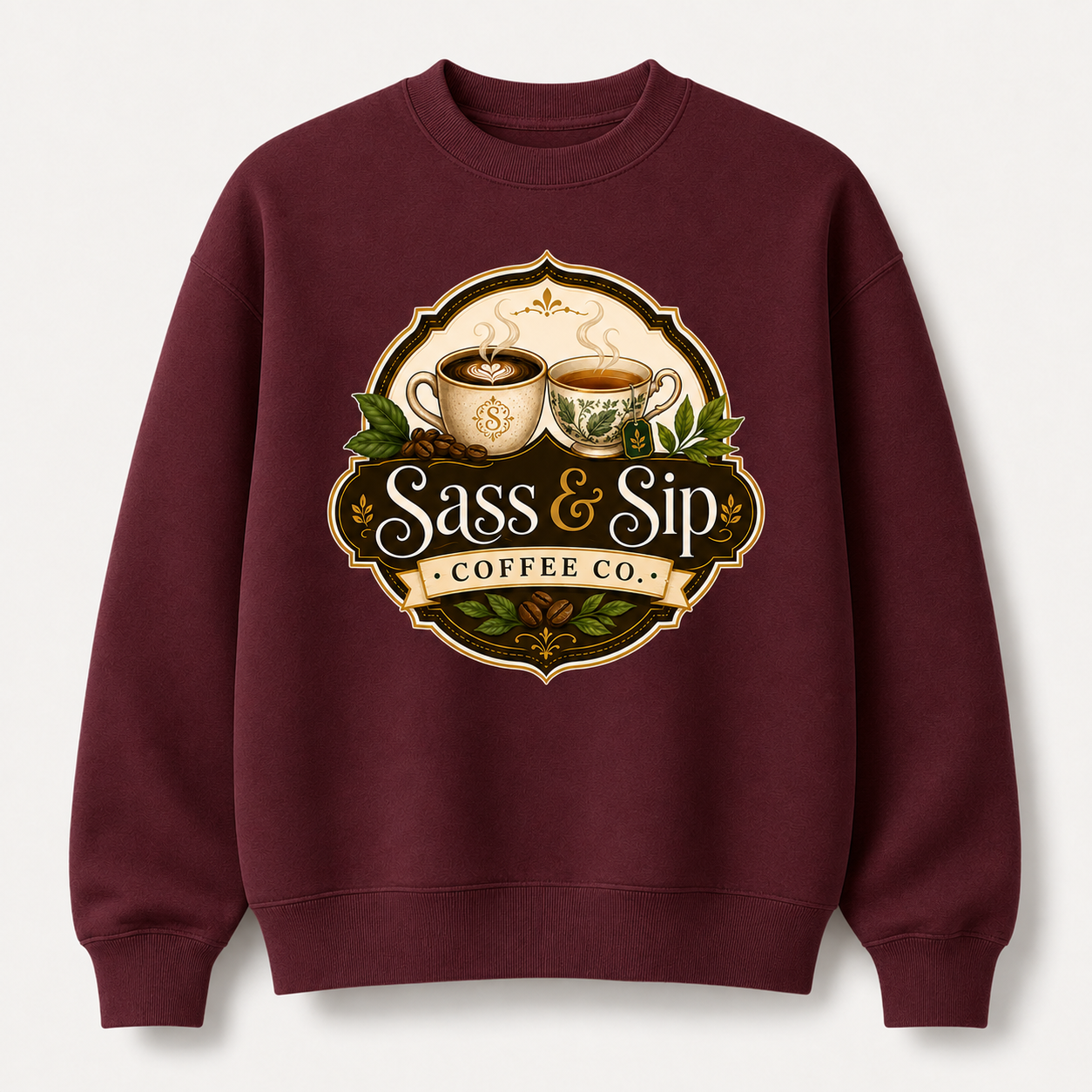 Oversized heavyweight sweatshirt