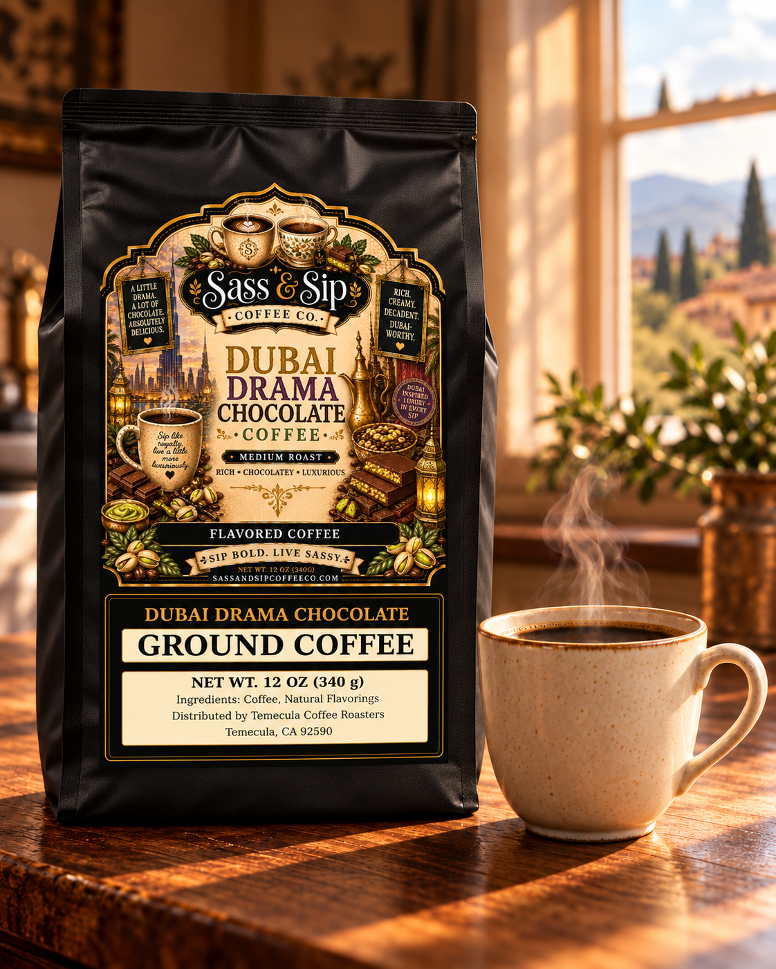 Coffee & Tea Lovers Gift Set — 3 Coffees & 3 Teas