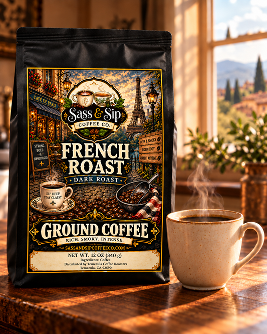 French Roast Coffee — Dark Roast