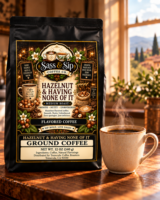 Hazelnut & Having None of It Flavored Coffee — Medium Roast