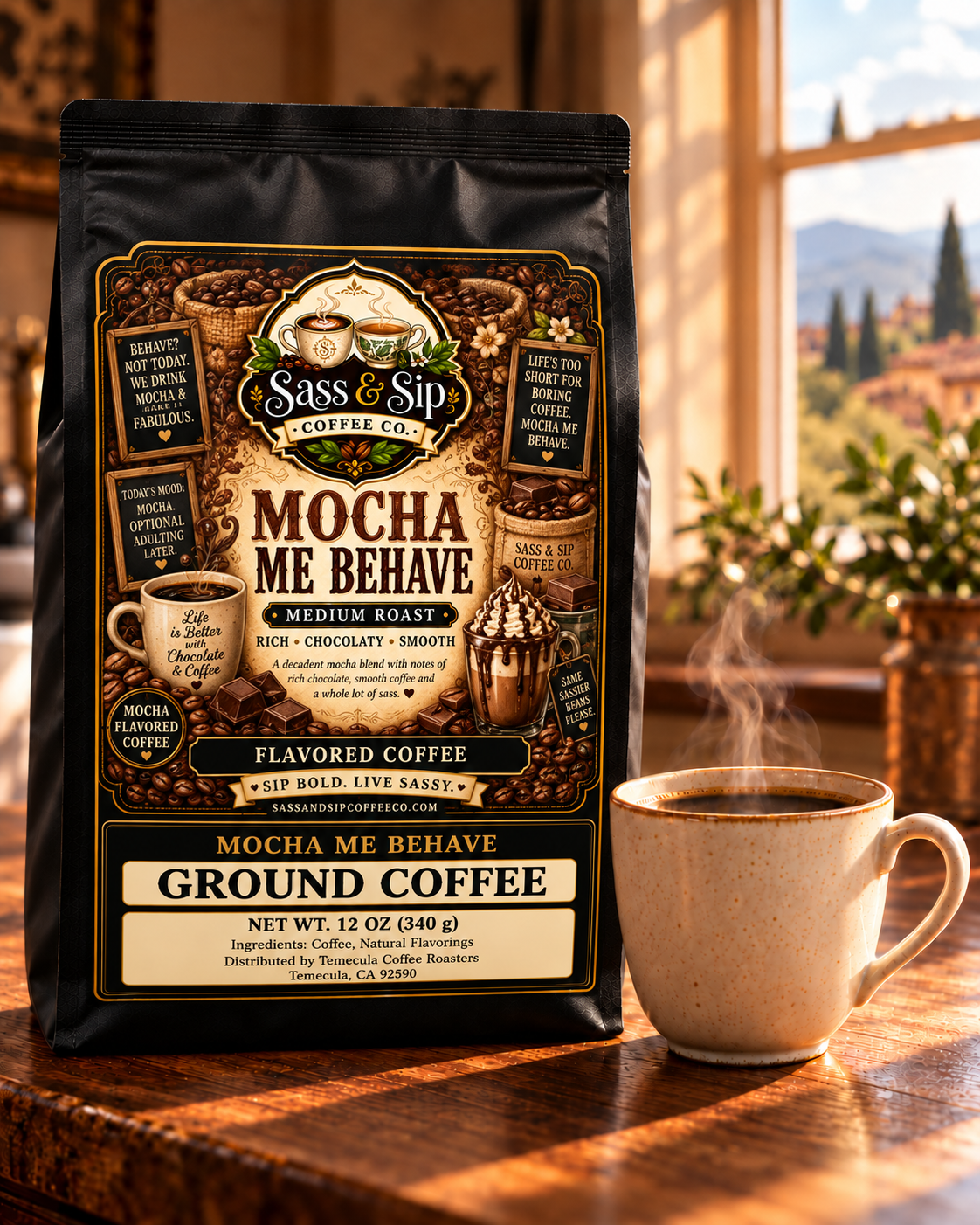 Mocha Me Behave Flavored Coffee — Medium Roast