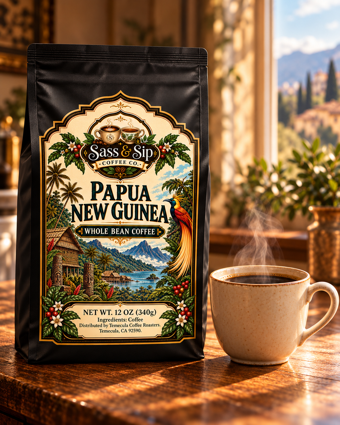 Papua New Guinea Single-Origin Coffee — Medium Roast