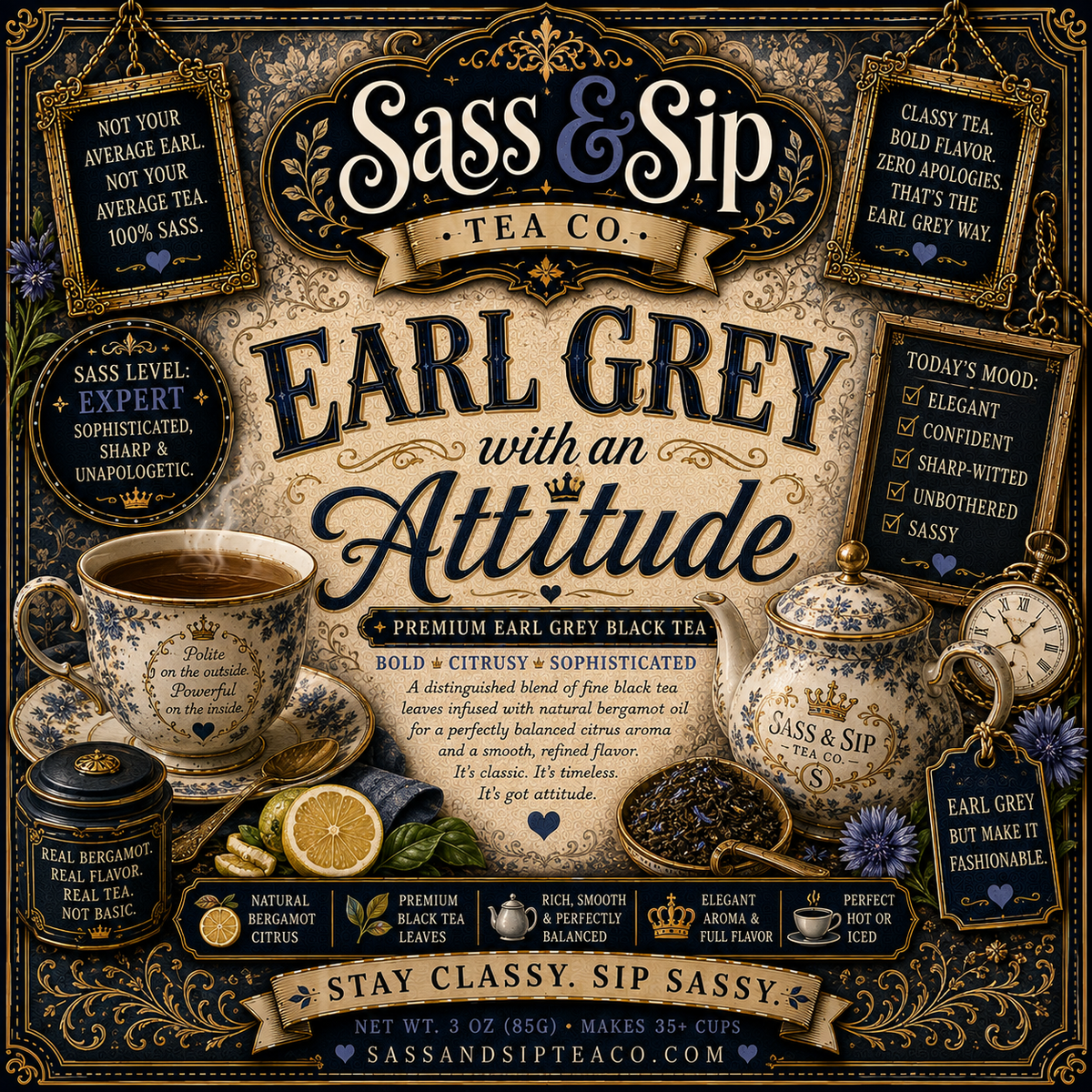 Earl Grey with an Attitude