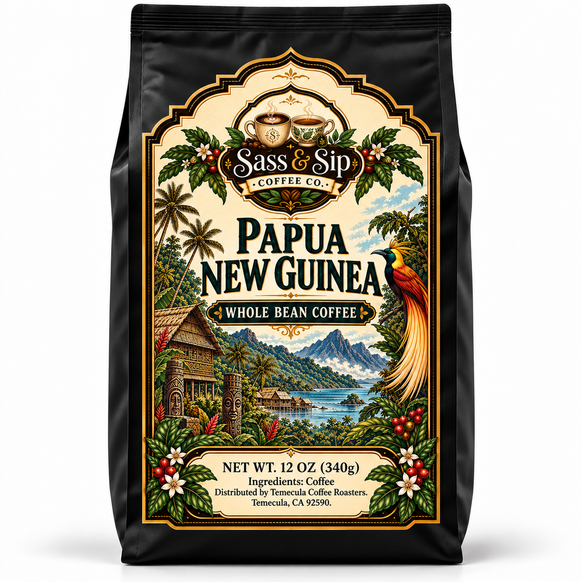 Papua New Guinea Single-Origin Coffee — Medium Roast