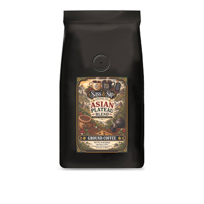 Asian Plateau Blend Coffee — Medium Roast