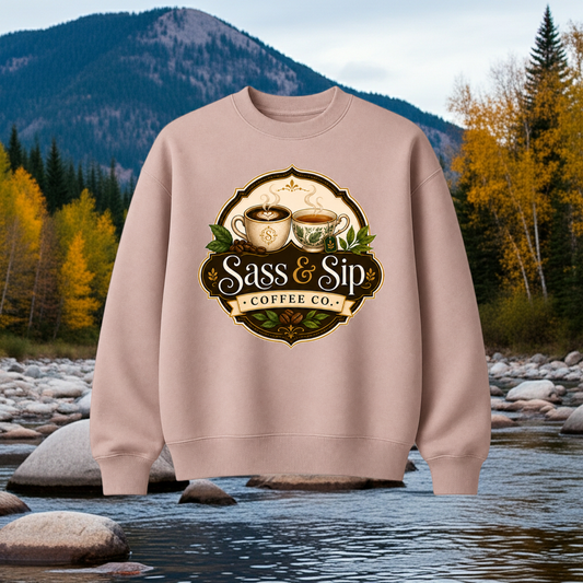 Oversized heavyweight sweatshirt