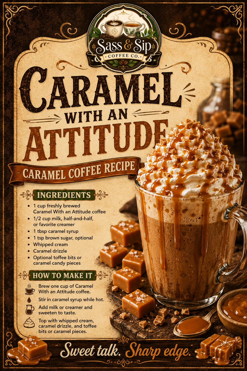 Caramel with an Attitude