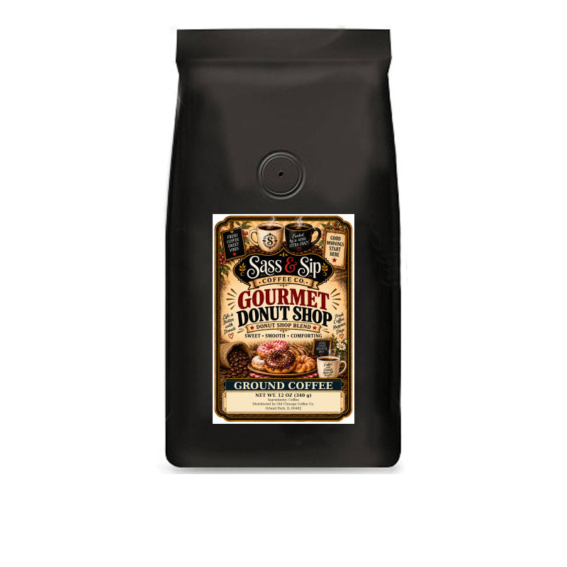 Gourmet Donut Shop Coffee — Light-Medium Roast Blend