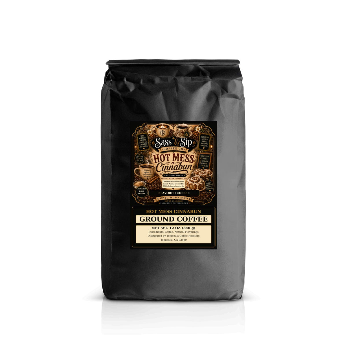Hot Mess Cinnabun Flavored Coffee — Medium Roast