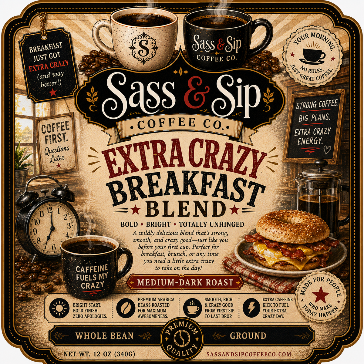 Extra Crazy Breakfast Blend +