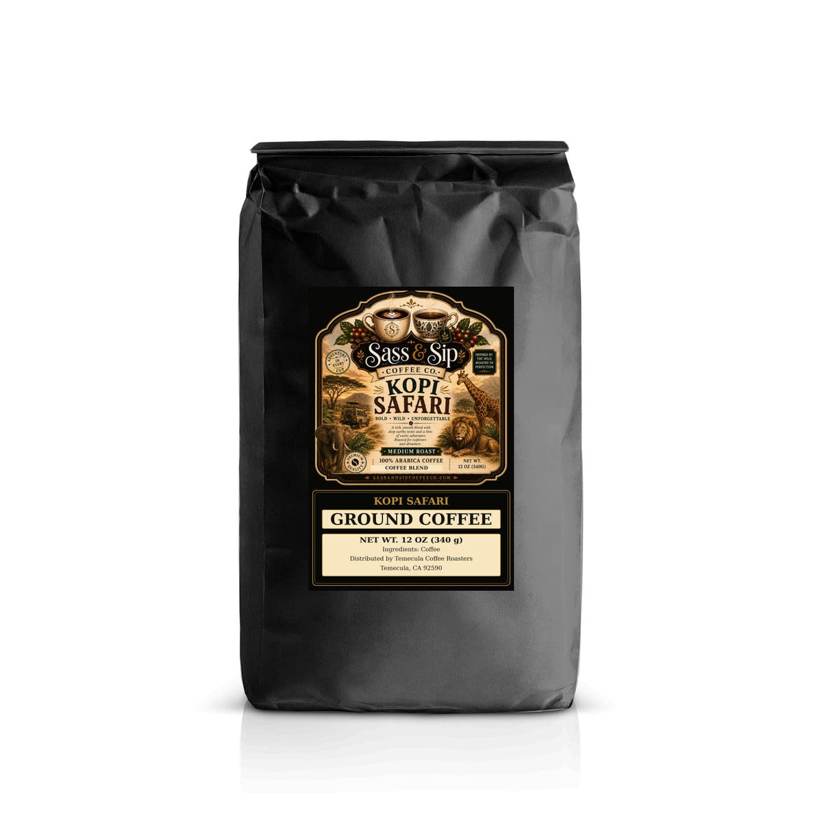 Kopi Safari Coffee — Post-Roast Blend
