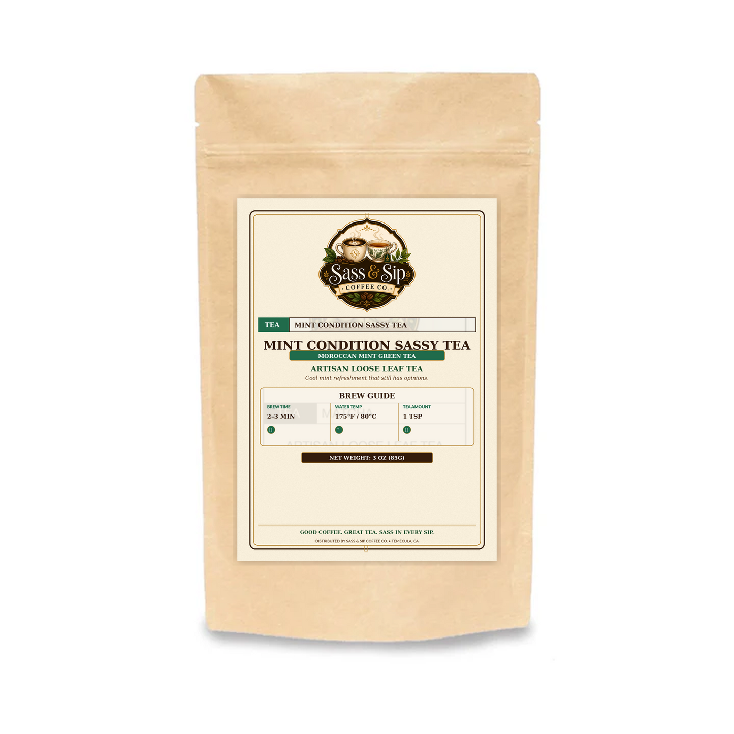 Mint Condition Sassy Tea
