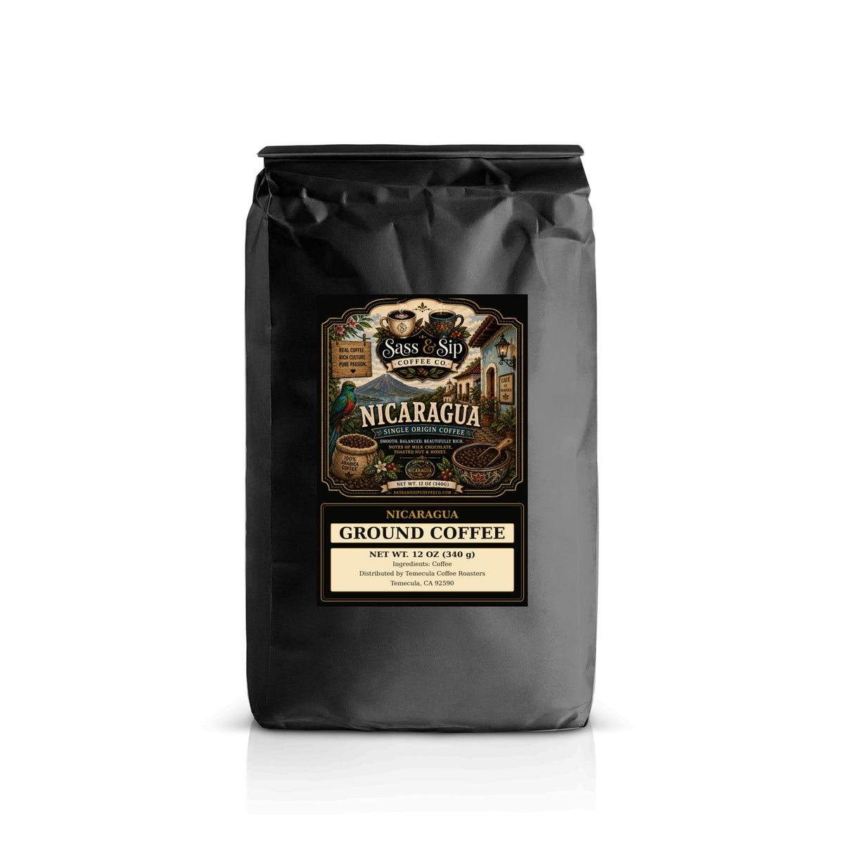 Nicaragua Single-Origin Coffee — Medium Roast