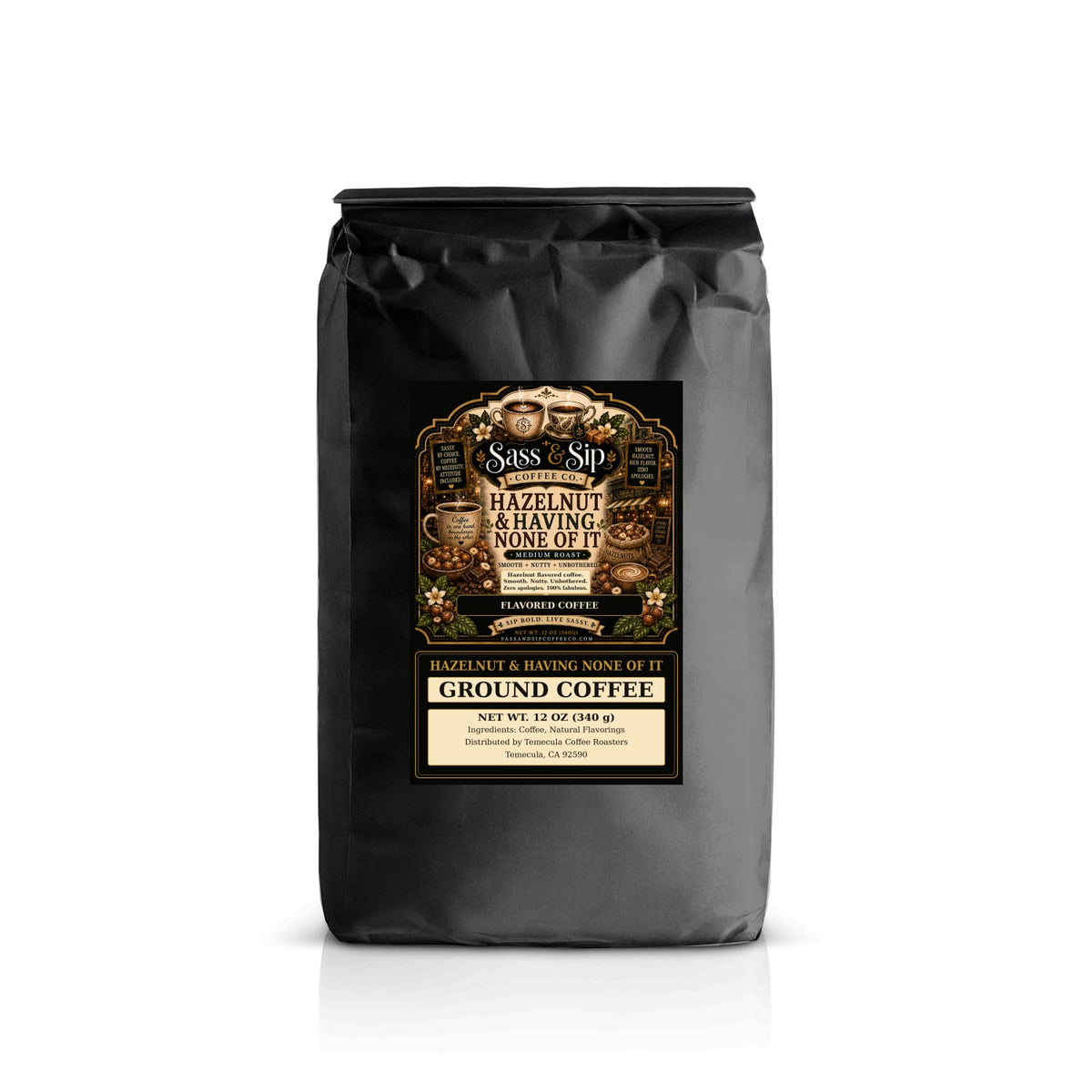 Hazelnut & Having None of It Flavored Coffee — Medium Roast