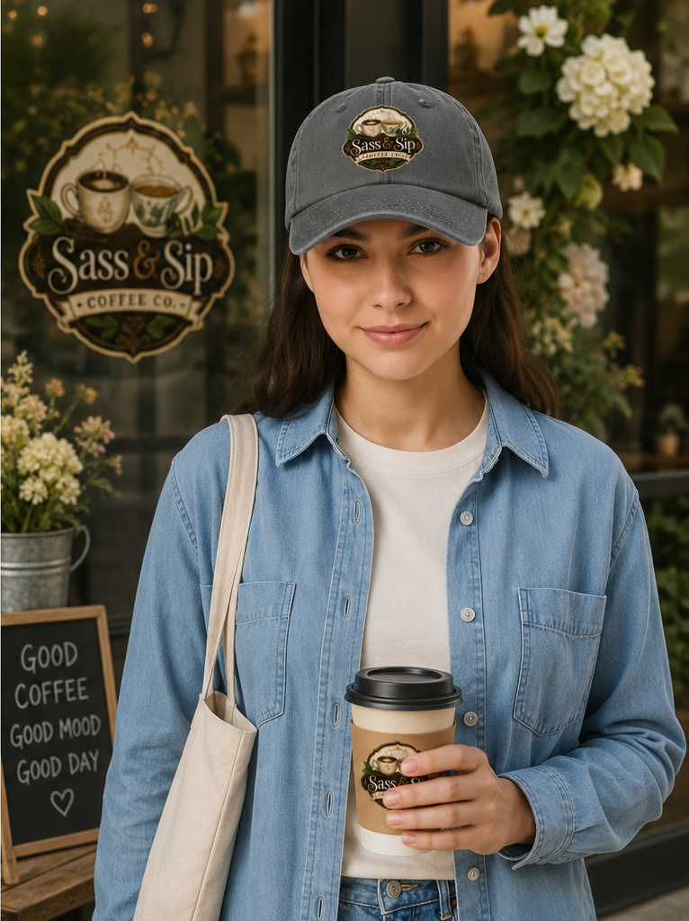 Garment washed baseball cap