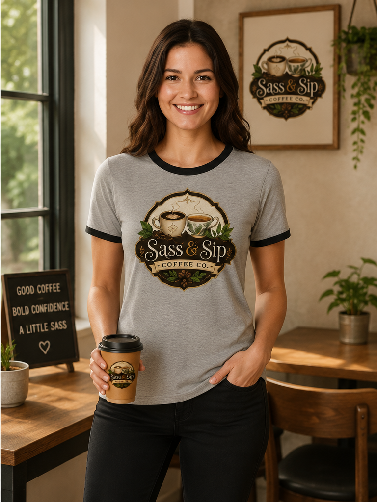 Retro Roast Ringer Tee